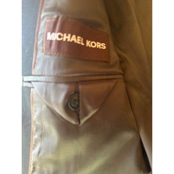 Michael Kors Boys Black Wool-Blend Blazer Jacket 10R - Picture 3 of 5